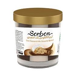 سوربن شکلات صبحانه کنجدی دورنگ 200گرم